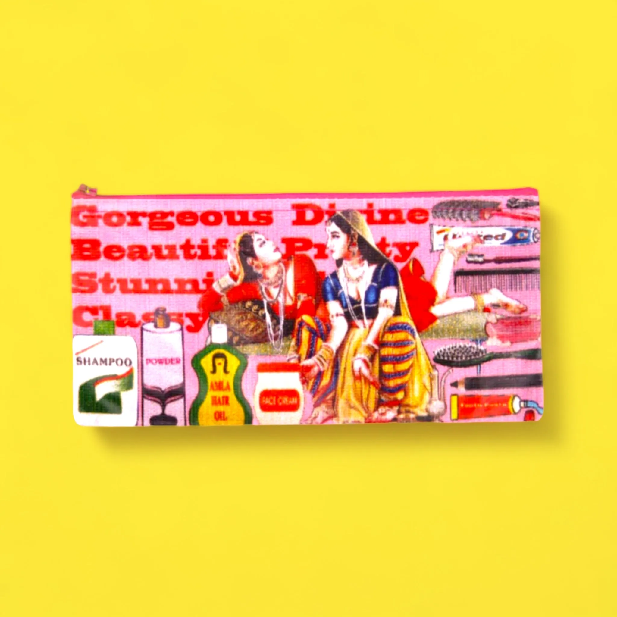 Bollywood Zipper Pouch - Beauty