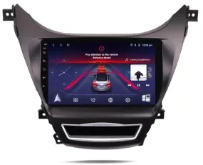 Car Dealz 10.2" Android 10.0 For Hyundai Elantra Avante 2010-2016 w CAM Head Unit In Dash Plus OEM Fascia