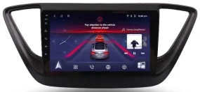 Car Dealz 10.2" Android 10.0 For Hyundai Verna Solaris 2016 - 2018 Head Unit In Dash Plus OEM Fascia