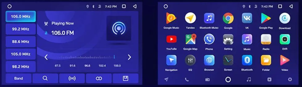 Car Dealz 10.2" Android 10.0 Honda Civic 10 FC FK 2016-2019 In Dash Plus OEM Fascia
