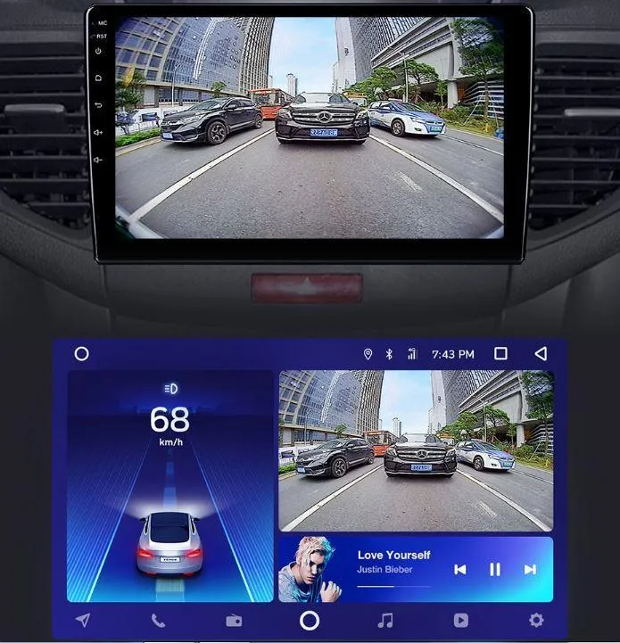 Car Dealz 10.2" Android 10.0 Honda Civic 8 FK FN FD 2005-2012 w CAM In Dash Plus OEM Fascia