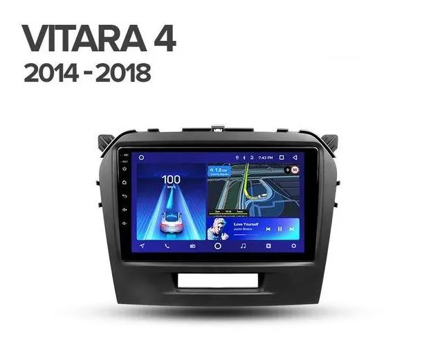Car Dealz 10.2" Android 10.0 Suzuki Vitara 4 2014 - 2018 In Dash Plus OEM Fascia