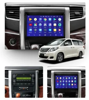 Car Dealz 10.2" Android 10.0 Toyota Alphard H20 2008 - 2014 In Dash Plus OEM Fascia