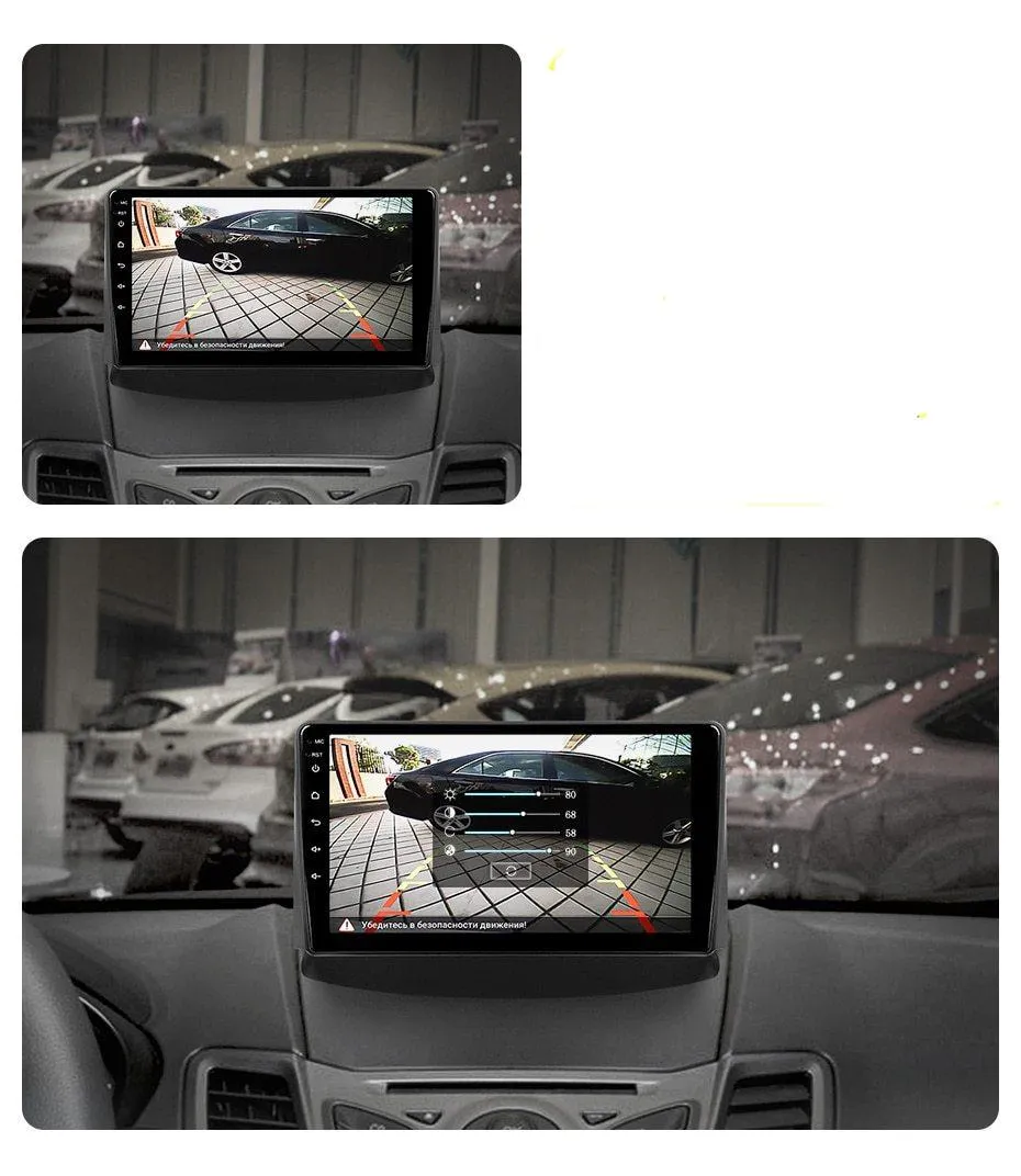 Car Dealz 9" Android 10.0 Ford Fiesta 6 Mk VI 2008-2013 w CAM In Dash Plus OEM Fascia