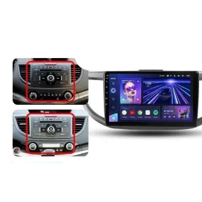 Car Dealz Elite 4G Data Model 10.2" Android 12.0 For Honda CRV 2011 - 2018 In Dash Plus OEM Fascia