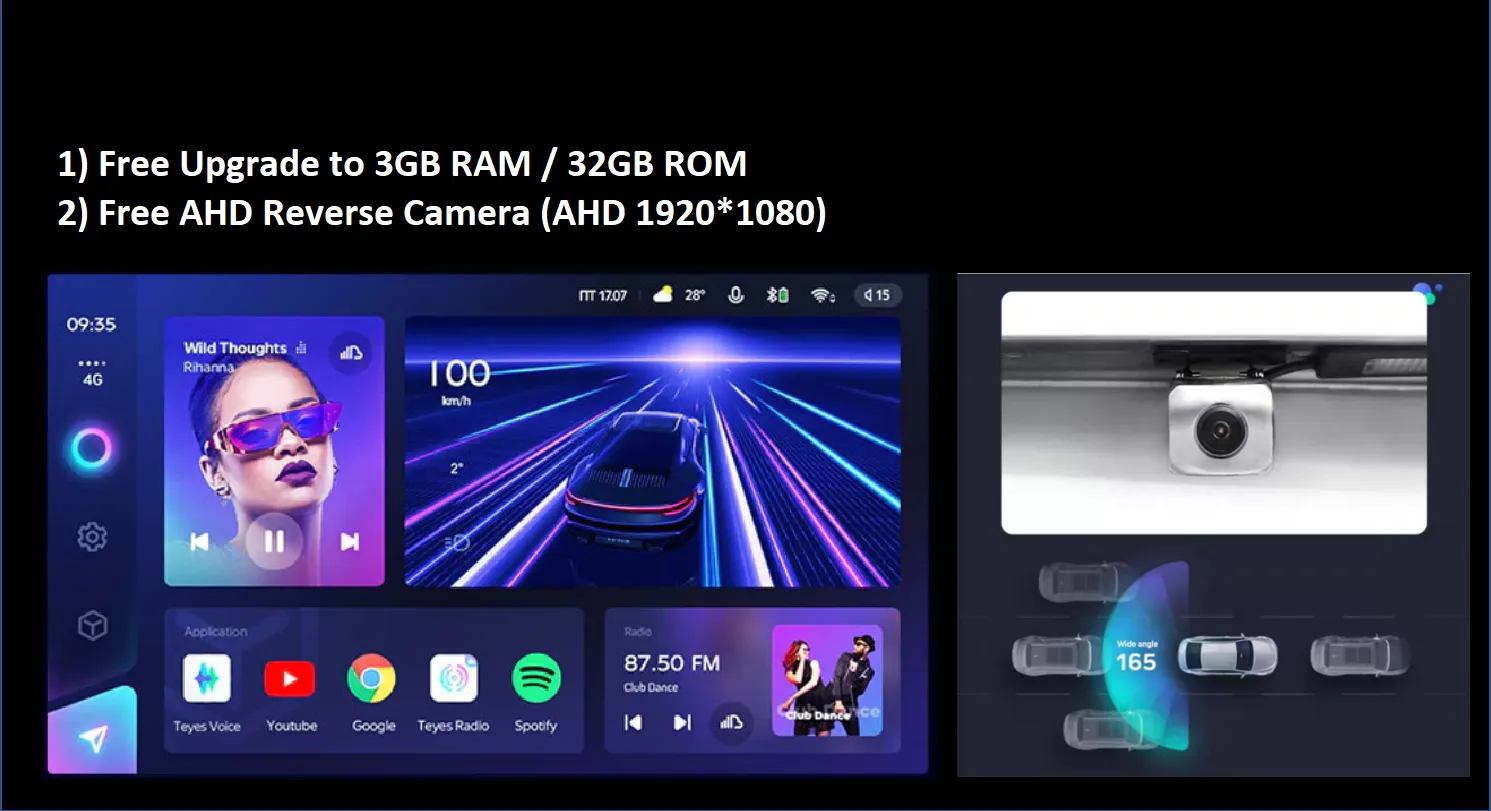 Car Dealz Elite 4G Data Model 10.2" Android 12.0 For Nissan Sunny 2014 - 2016 In Dash Plus OEM Fascia