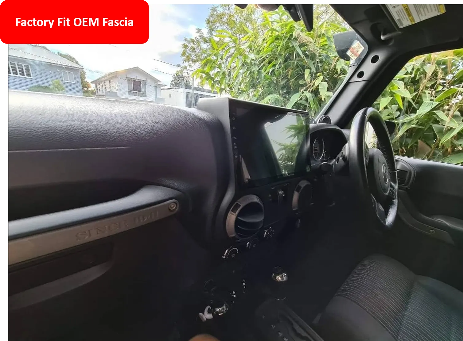 Car Dealz Premium Advanced 4G Data Model 10.2" Android 12.0 For Volkswagen Tiguan 2 Mk 2016 - 2018 In Dash Plus OEM Fascia