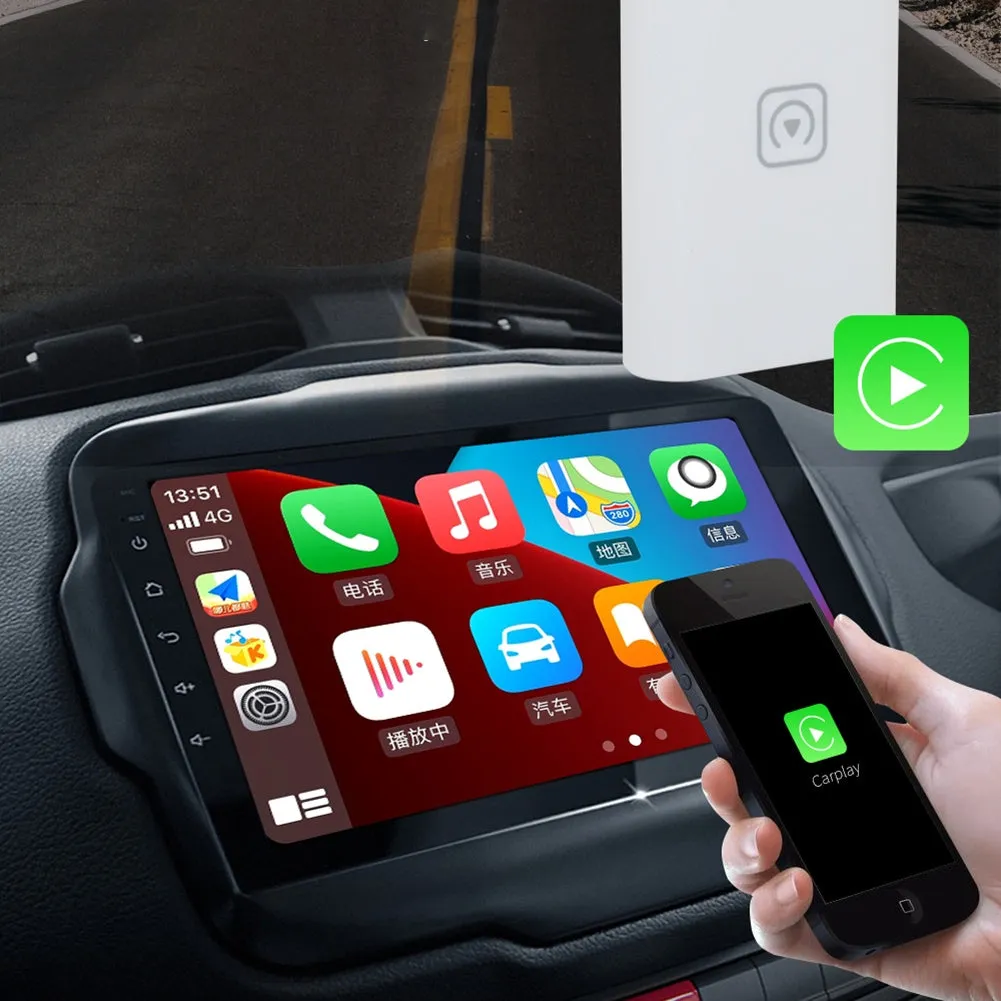 Car Wireless Carplay Box Module Bluetooth Wifi Projection Screen