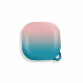 Case For Samsung Galaxy Buds 2 Pro / Galaxy Buds 2 / Galaxy Buds Pro /Galaxy Buds Live Gradient Hard PC Shockproof Cover- Pink Blue