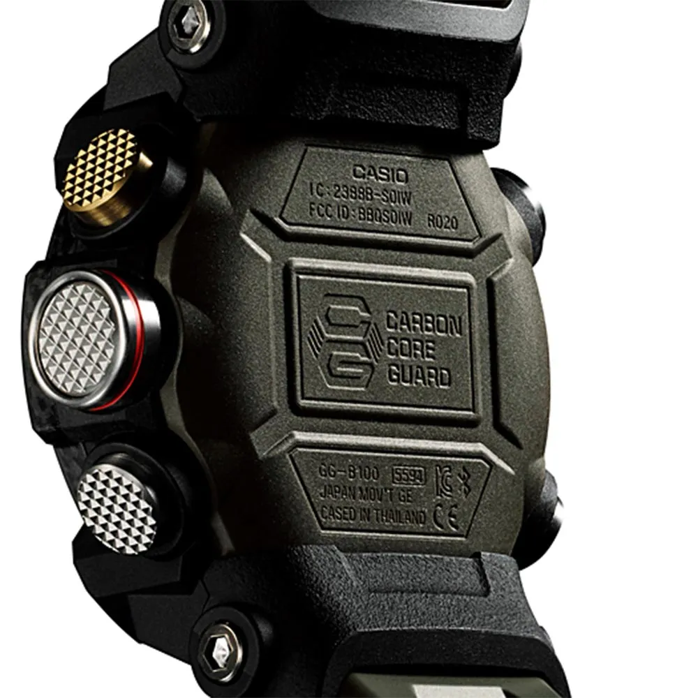 Casio G-SHOCK MUDMASTER with Carbon Core Men's Watch - GGB100-1A3