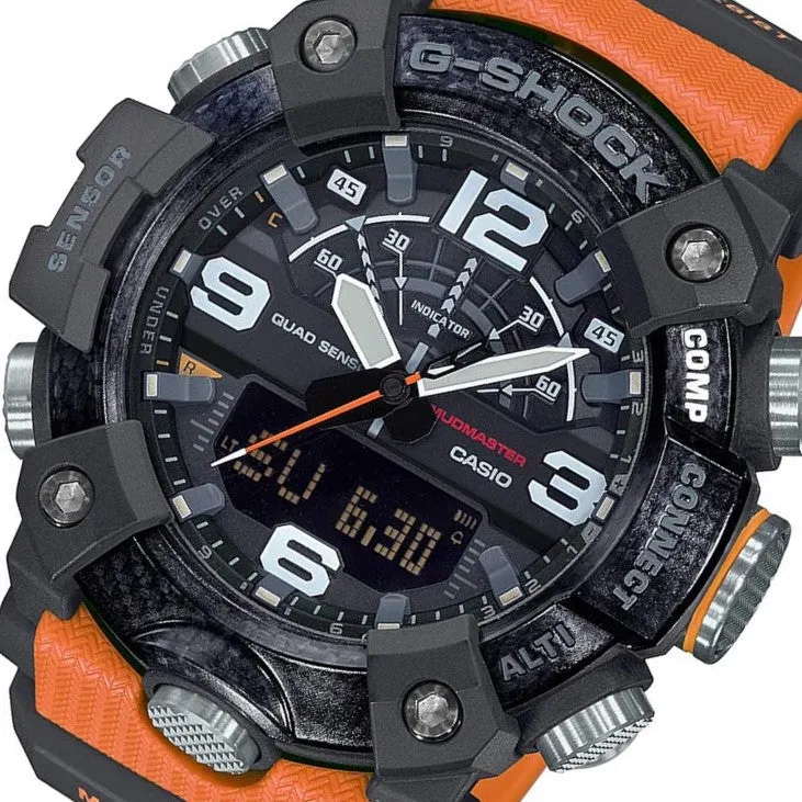 Casio G-SHOCK MUDMASTER with Carbon Core Men's Watch - GGB100-1A9