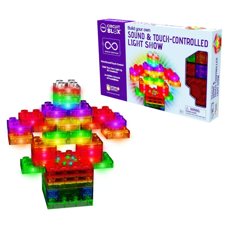 Circuit Blox™ BYO Sound & Touch Activated Light Show