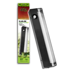 CORALIFE - Slimline Tropical Fixture 25 UVB T8 Fluorescent Bulb - 1 Fixture