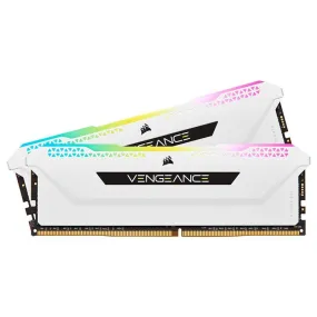 Corsair 16GB (2x8GB) DDR4 Vengeance RGB Pro SL C18 3600Mhz - White