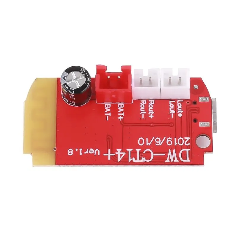 CT14 Bluetooth 4.2 F Class 5W 5W Stereo Audio Amplifier Module with Onboard Micro-USB battery Charging