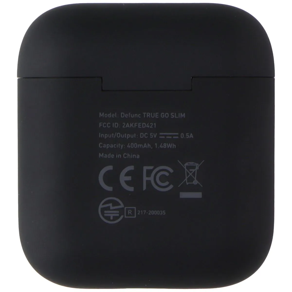 Defunc True Go Slim Wireless Bluetooth Earbud Headphones - Black (D4211)