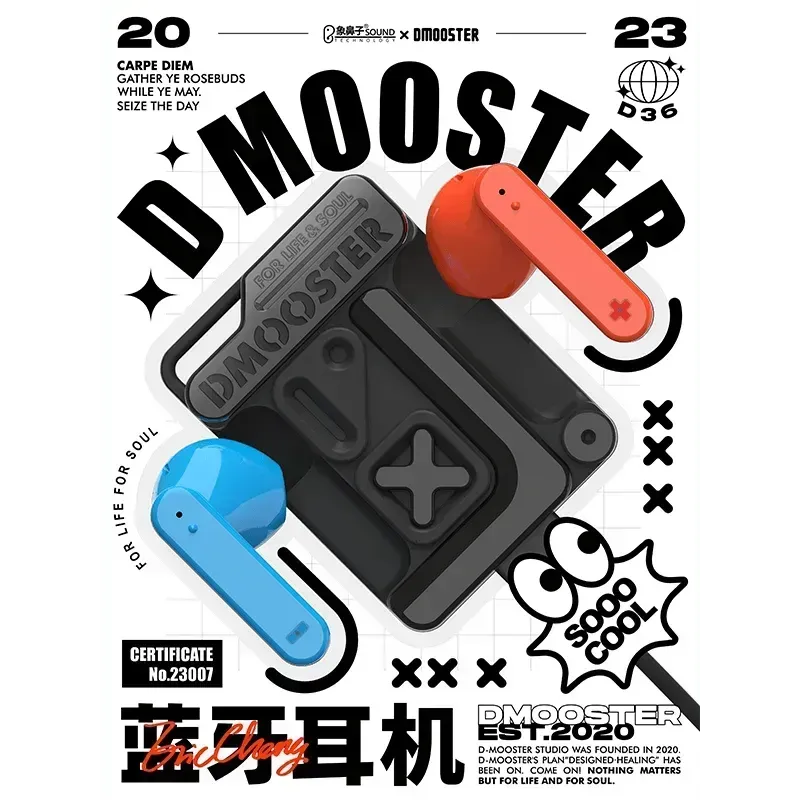 DMOOSTER D36 Wireless Earphones