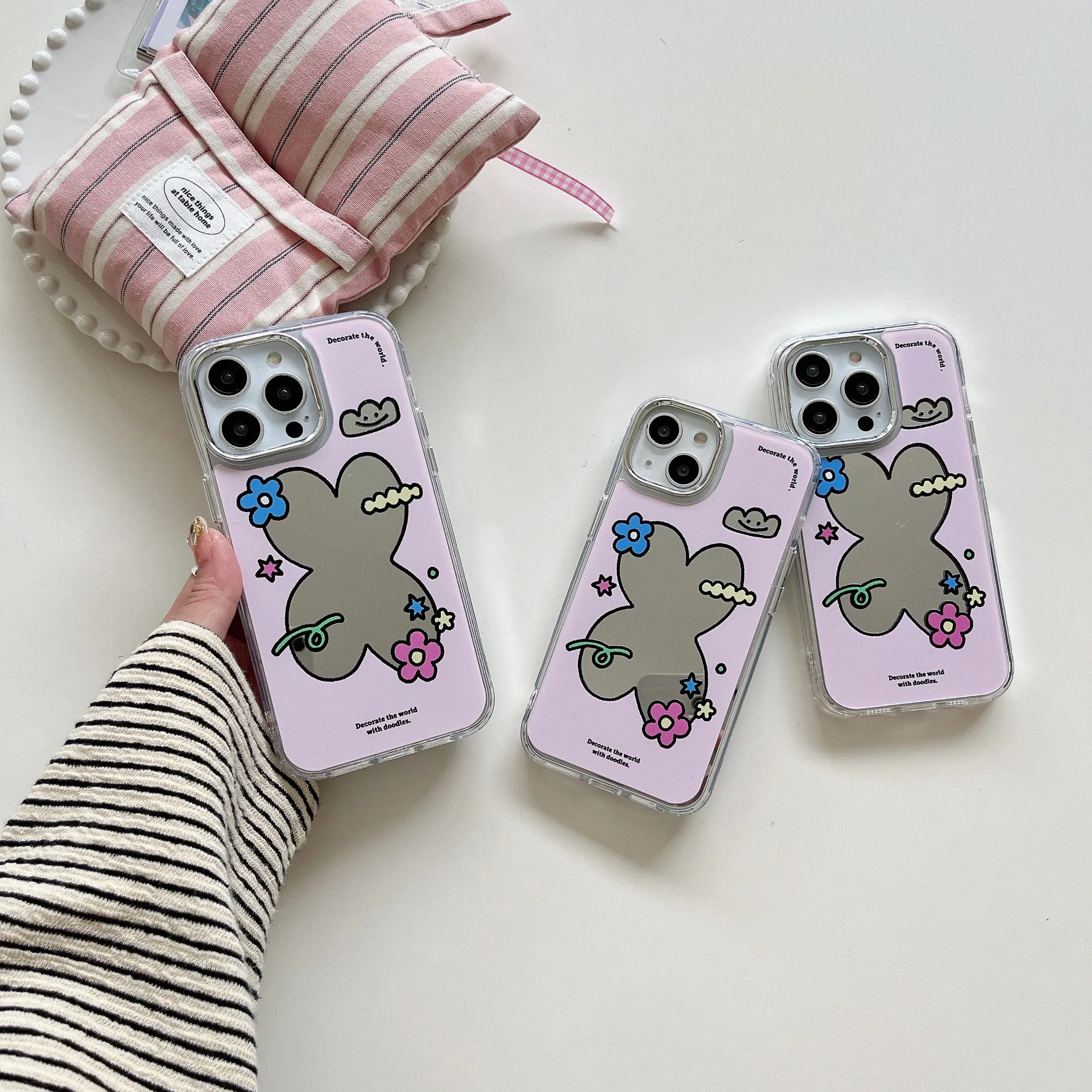 Doodle it Out Designer Mirror Case for iPhone