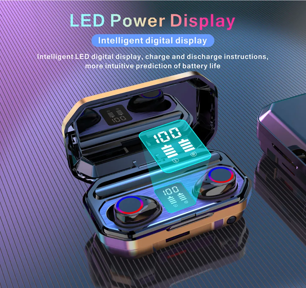 Dragon M12PRO 3D Surround Sound Bluetooth 5.0 True Wireless Earbuds