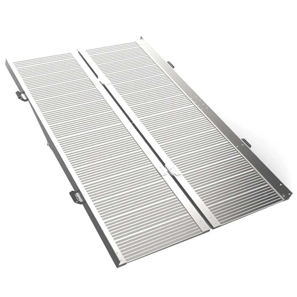 Durable Non-Slip Folding Wheelchair Ramp 122cm, 275kg, Equipmed