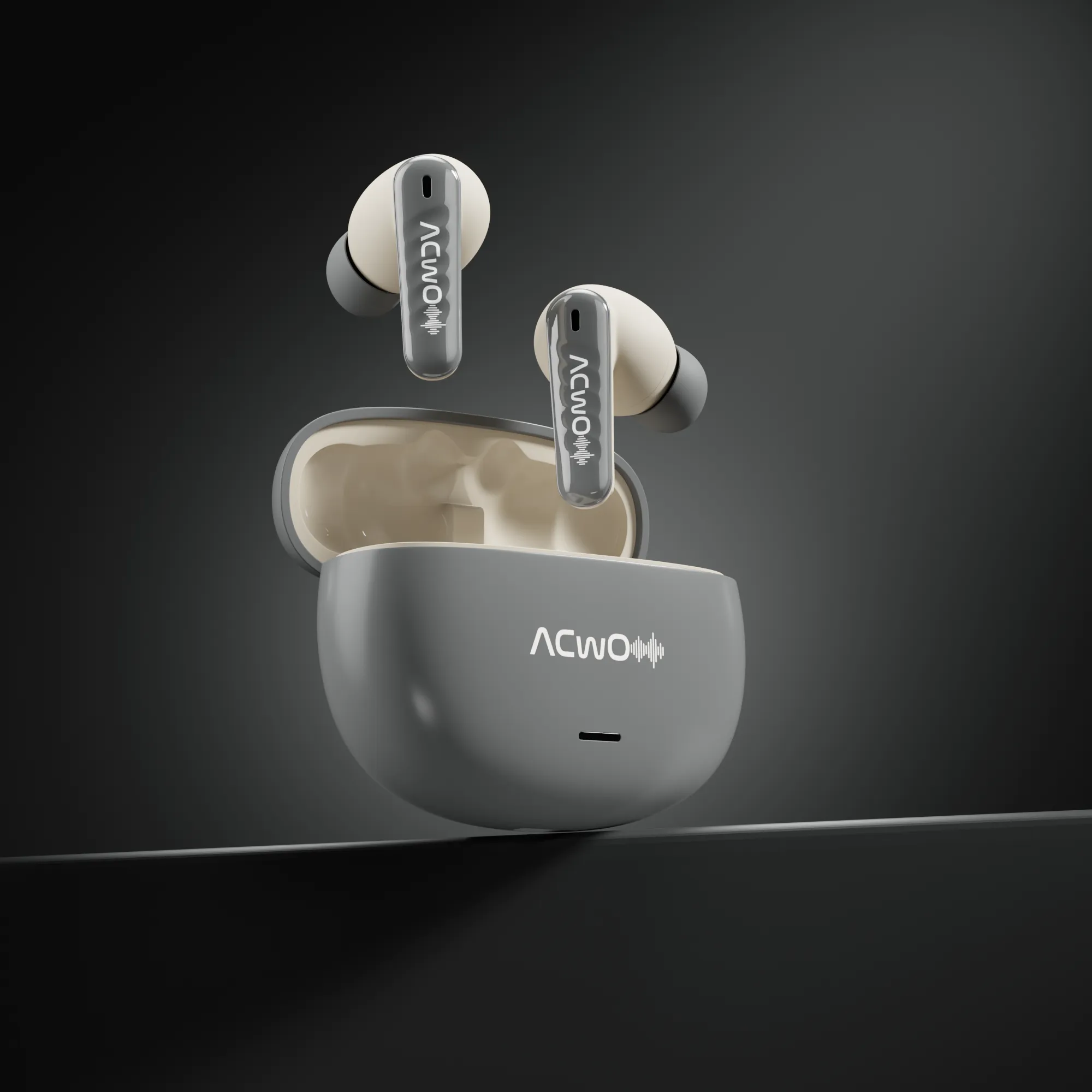 DwOTS 727 Fuscous Grey Tws Earbuds