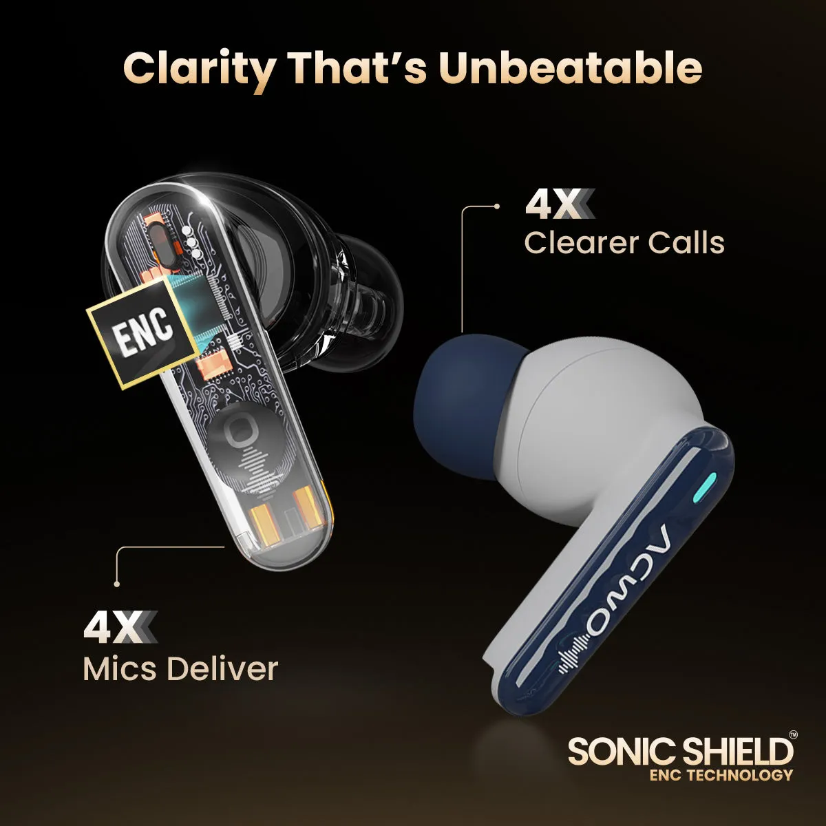 DwOTS 727 Fuscous Grey Tws Earbuds
