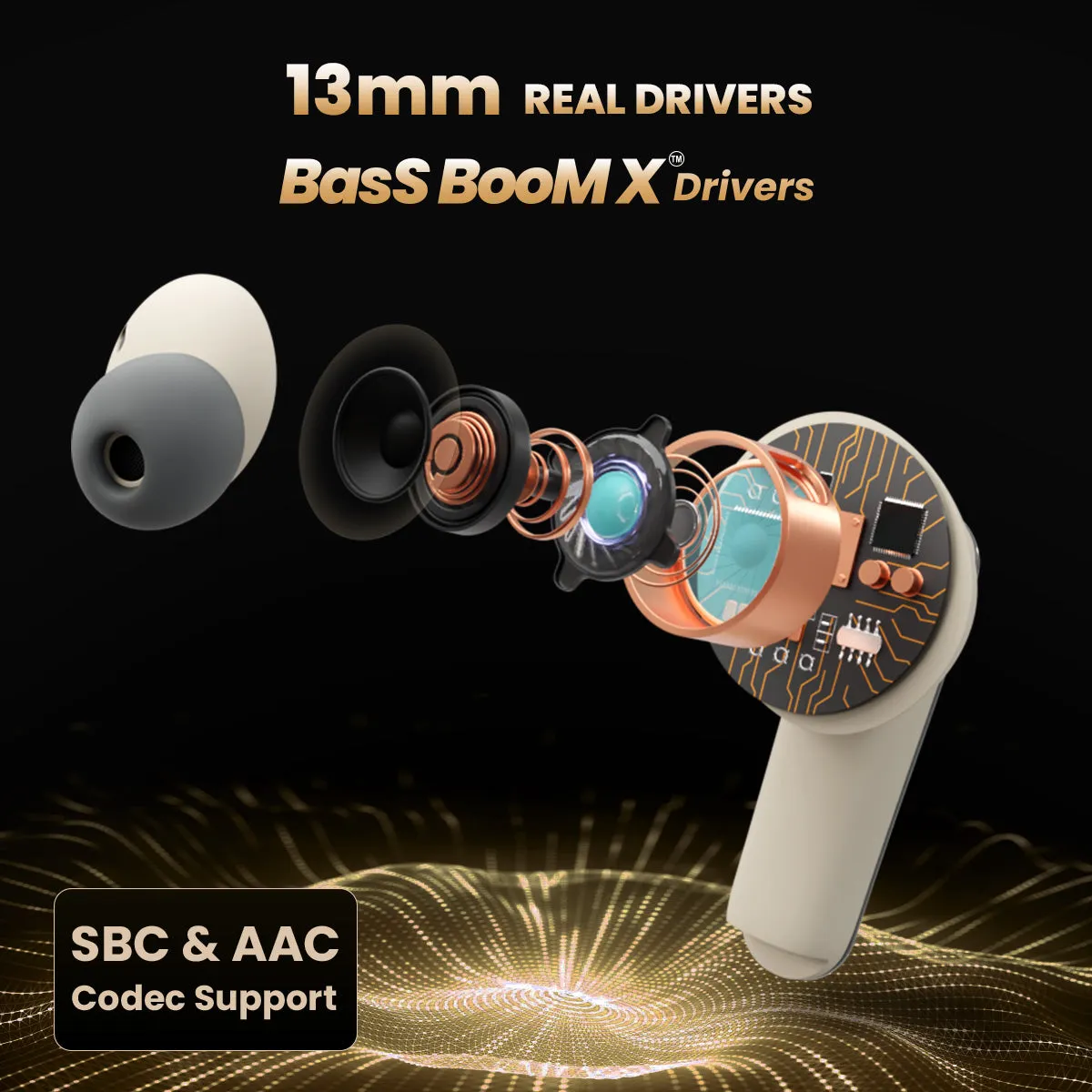 DwOTS 727 Fuscous Grey Tws Earbuds