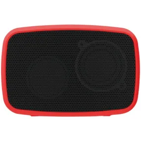 EMATIC ESQ206RD Rugged Life NOIZE Bluetooth(R) Speaker (Red)