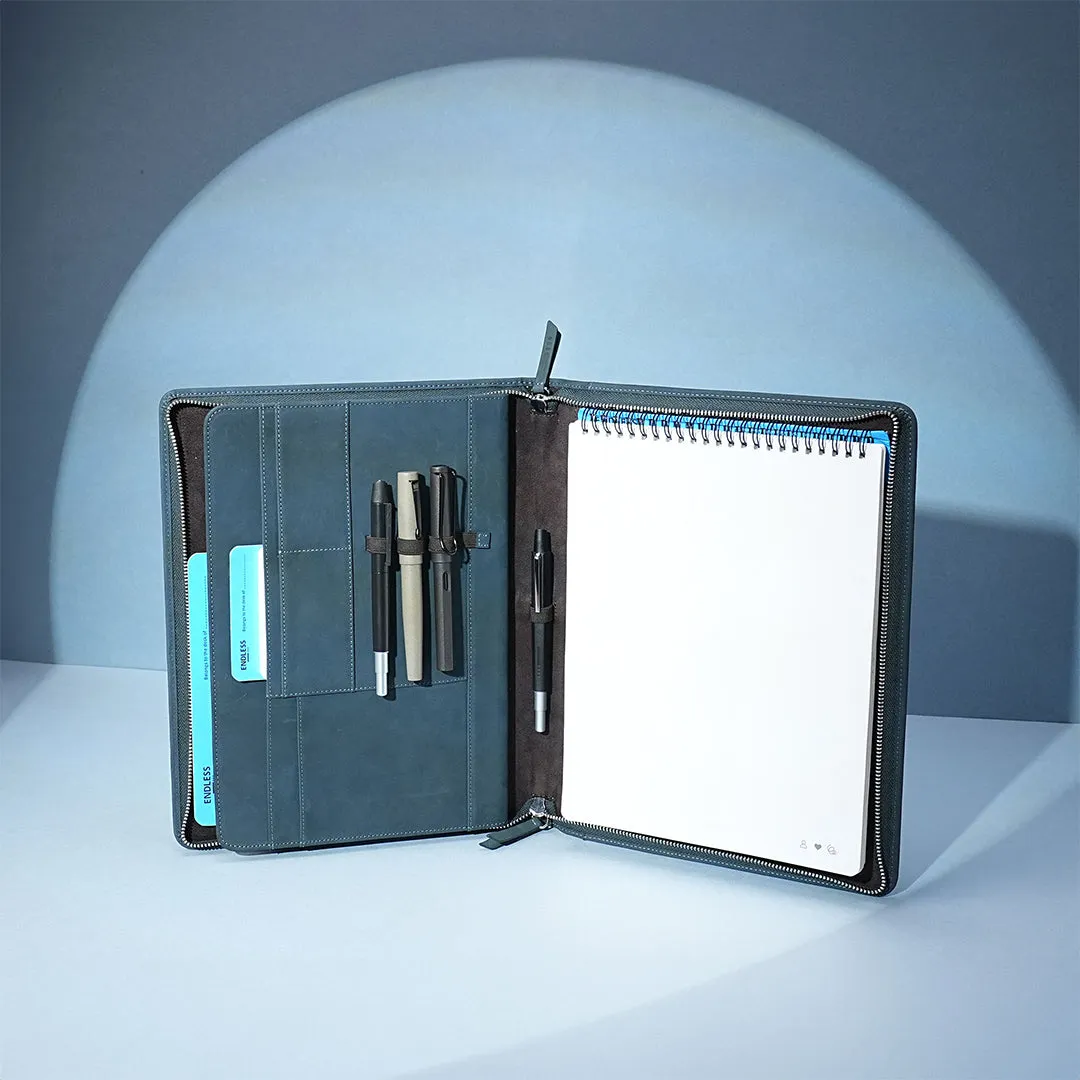 Endless Folio A4 with Storyboard Spiral Notebook Blue