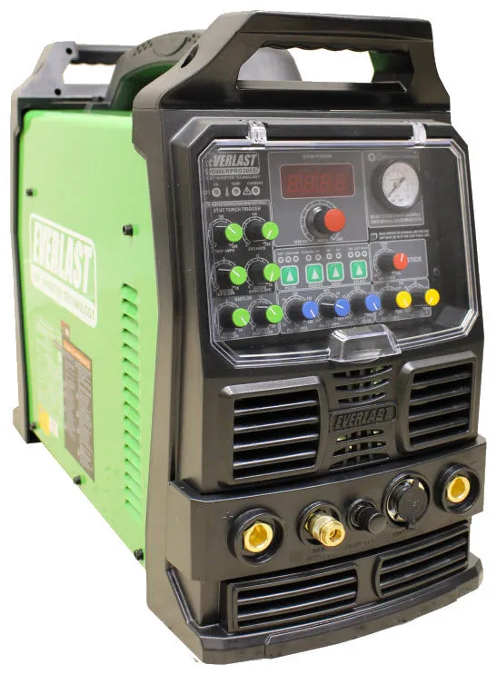 Everlast PowerPro 205SI TIG/Stick Welder, Plasma Cutter PP-205SI