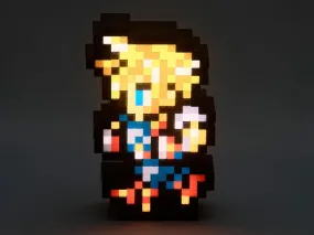 Final Fantasy Pixelight FFRK Cloud Strife LED Light *Pre-order*