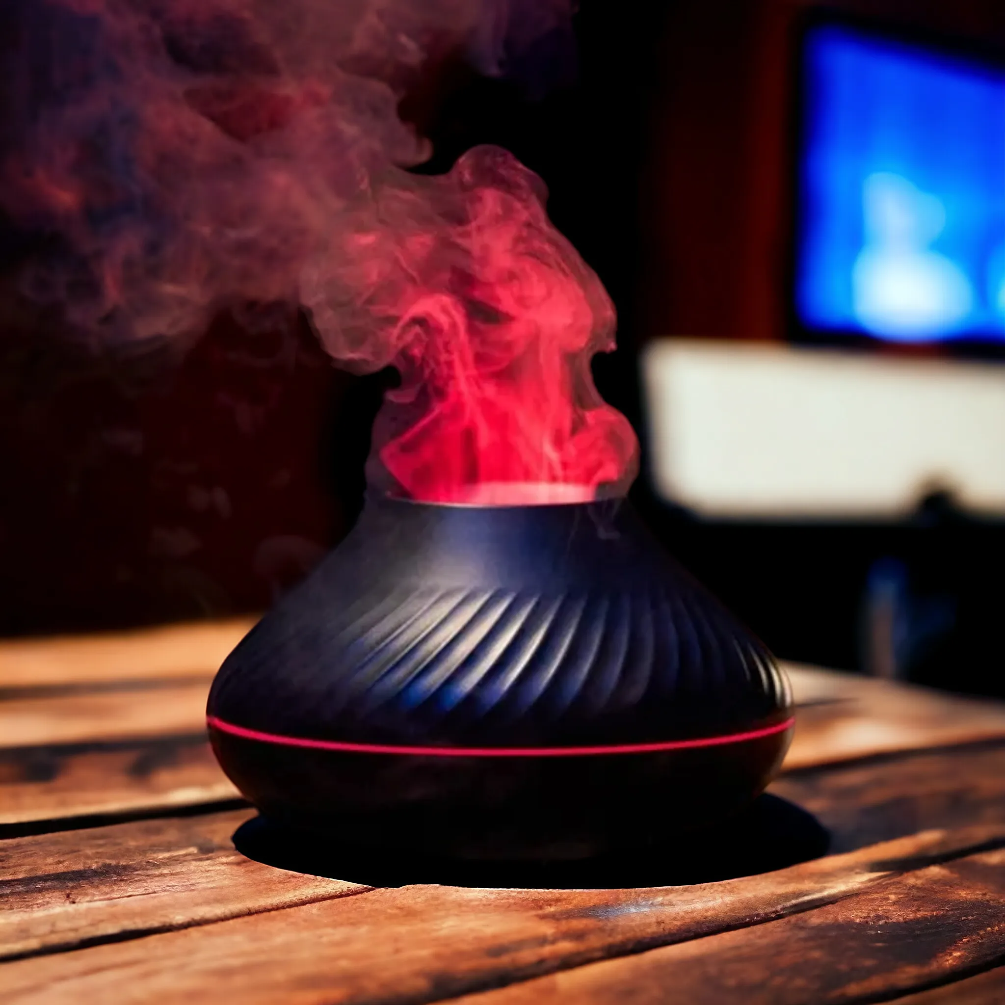 Flame Aromatherapy  Desktop Home Style Light
