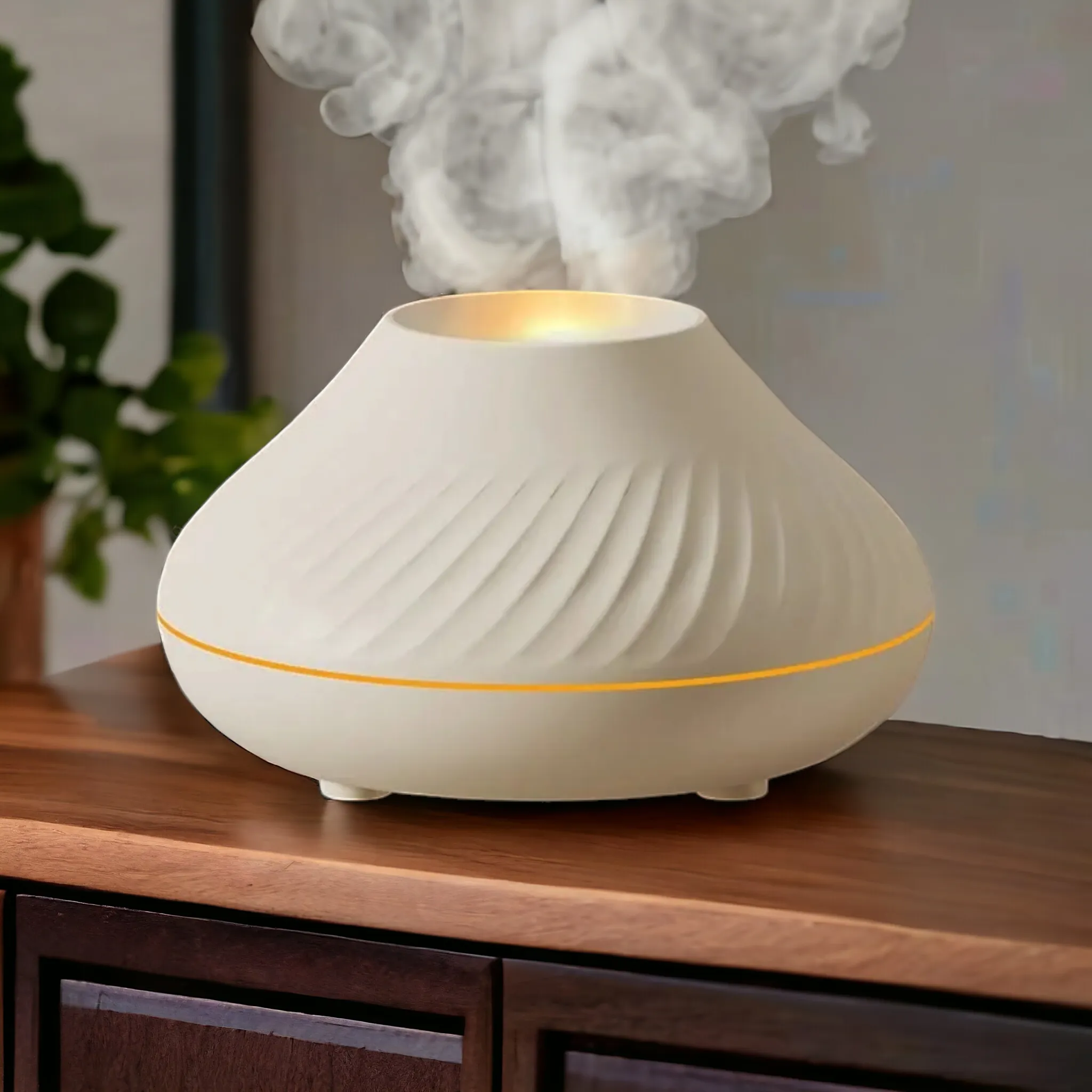 Flame Aromatherapy  Desktop Home Style Light