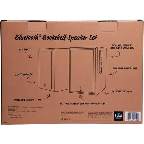 Flea Market Bluetooth Bookshelf Speakers