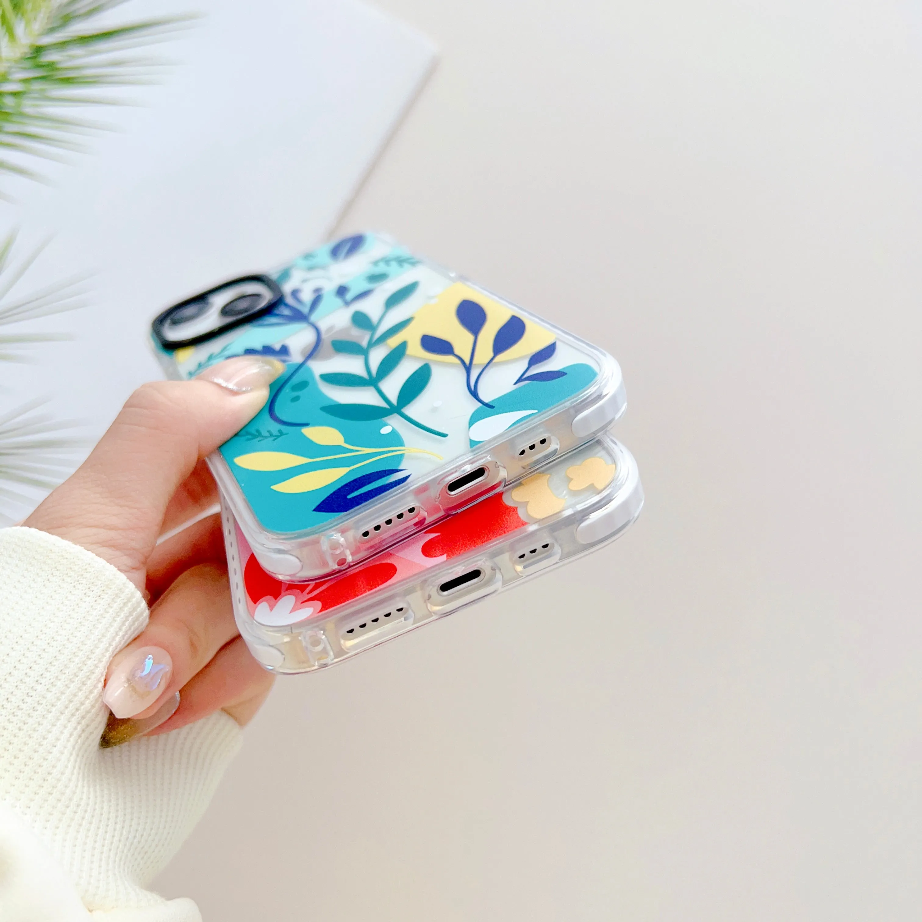 Floral Abstract Designer Impact Proof Case for iPhone