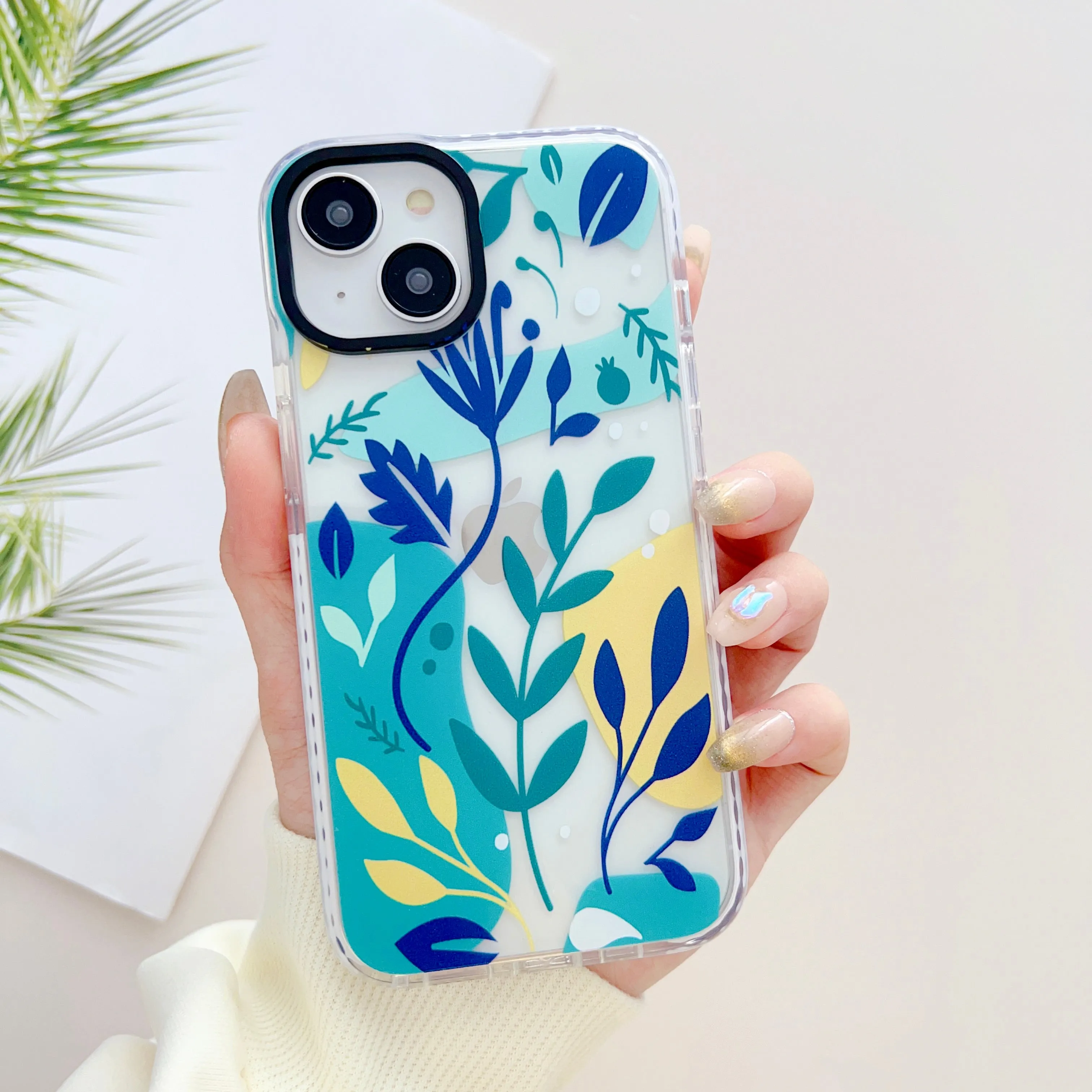 Floral Abstract Designer Impact Proof Case for iPhone