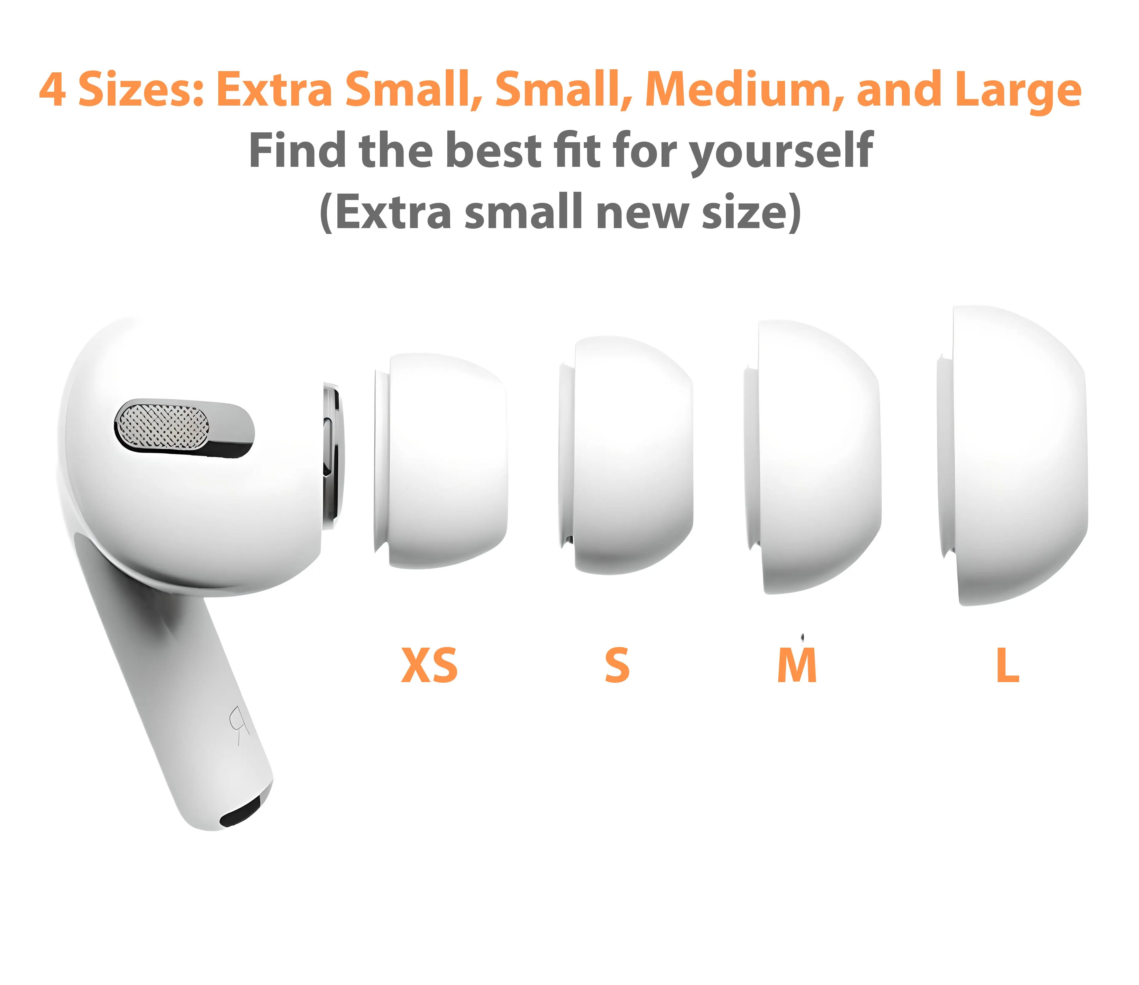 For Apple AirPods Pro Ear Tips Buds Replaceable Earbuds Noise Cancelling
