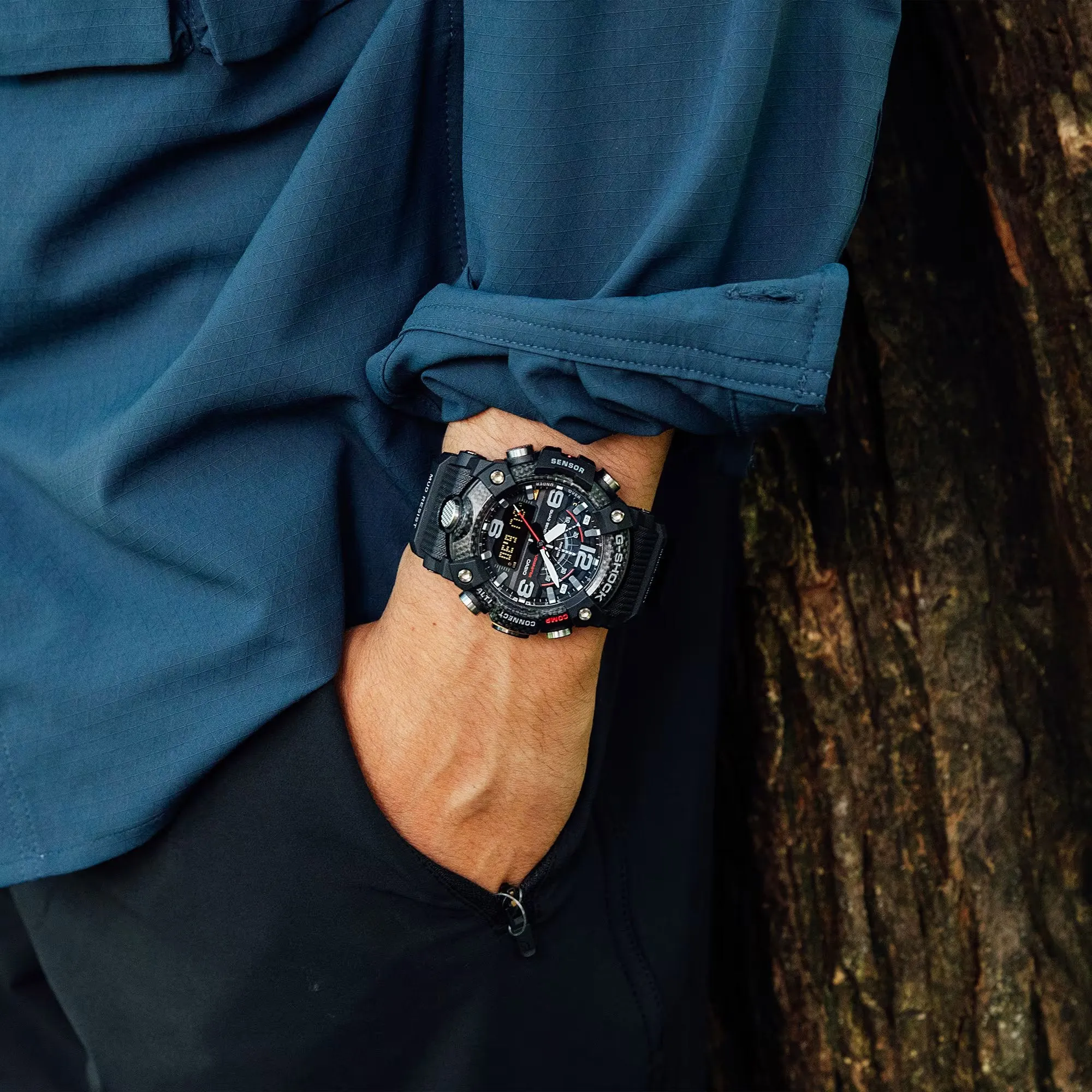 G-Shock Digital & Analogue Watch Mudmaster Series GGB100-1A / GG-B100-1A
