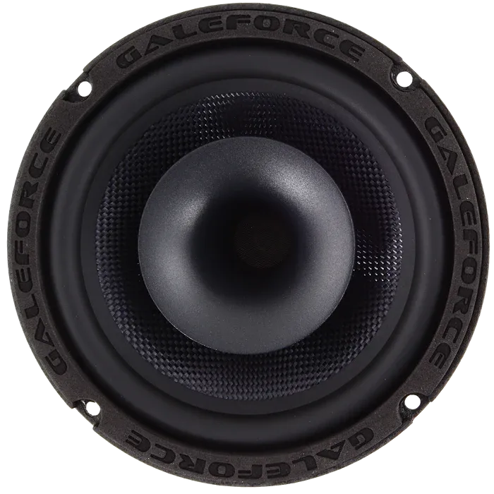 Galeforce F3-65 6.5" 400W RMS Marine Midrange Speakers with Built-in Horn (Single)