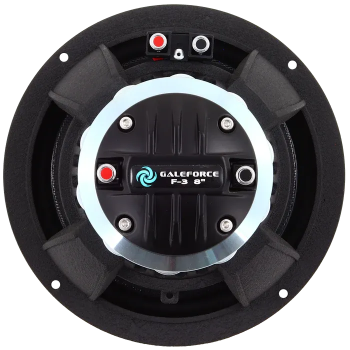 Galeforce F3-8 8" 400W RMS Marine Speaker with Built-in Horn (Single)