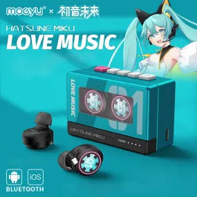 Hatsune Miku - Hatsune Miku Love Music Bluetooth Earphone Moeyu