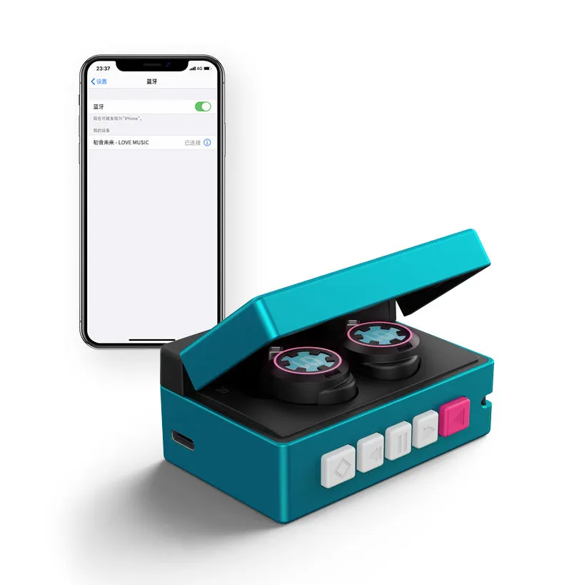 Hatsune Miku - Hatsune Miku Love Music Bluetooth Earphone Moeyu