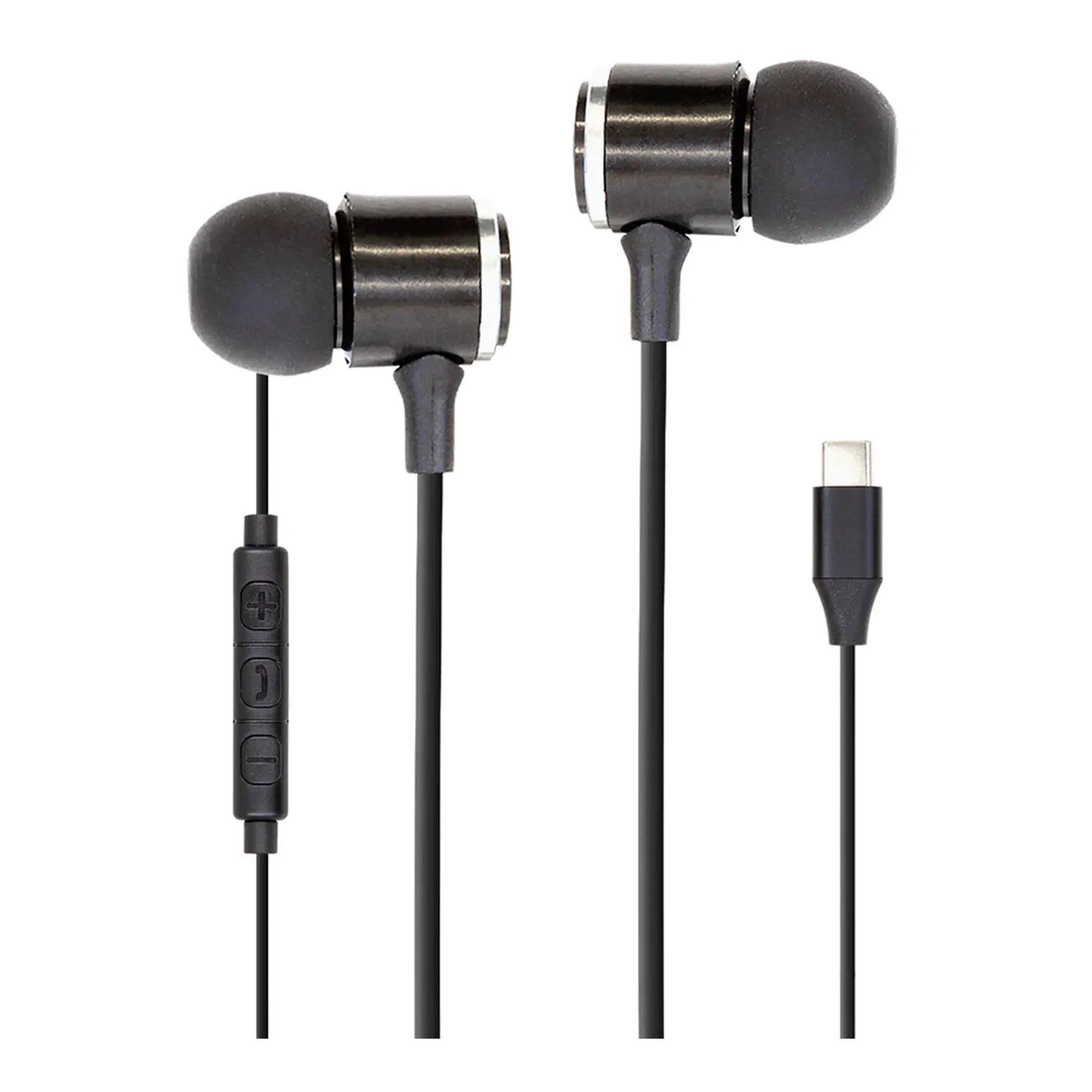 Helix ETHSECB High Fidelity USB-C UltraBuds with Built-In Mic and Track Controls