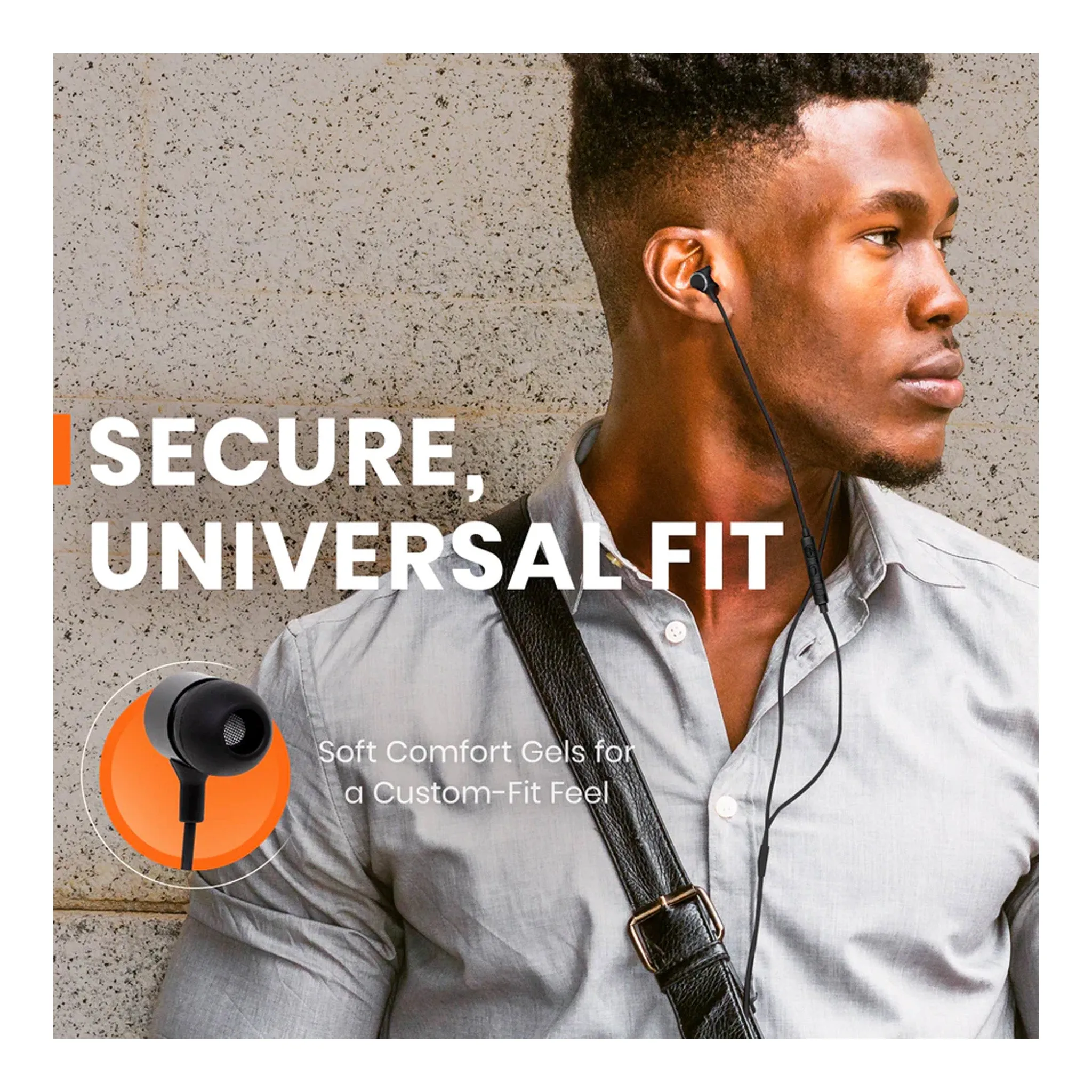 Helix ETHSECB High Fidelity USB-C UltraBuds with Built-In Mic and Track Controls