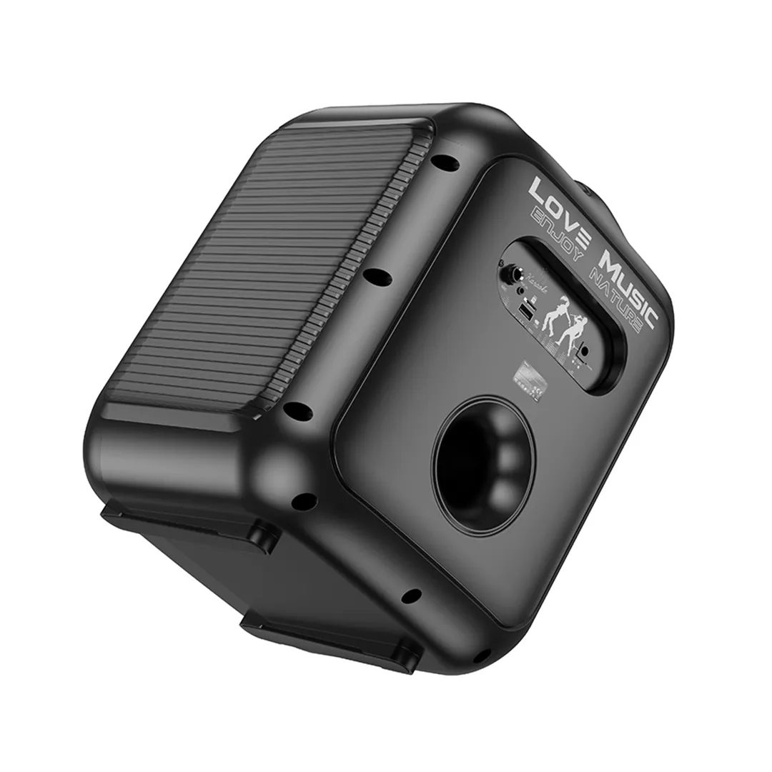 HOCO Graceful Wireless Karaoke Bluetooth Speaker with Wired Microphone