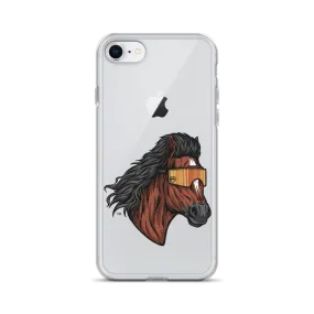 Horse Mullet iPhone Case - Clear