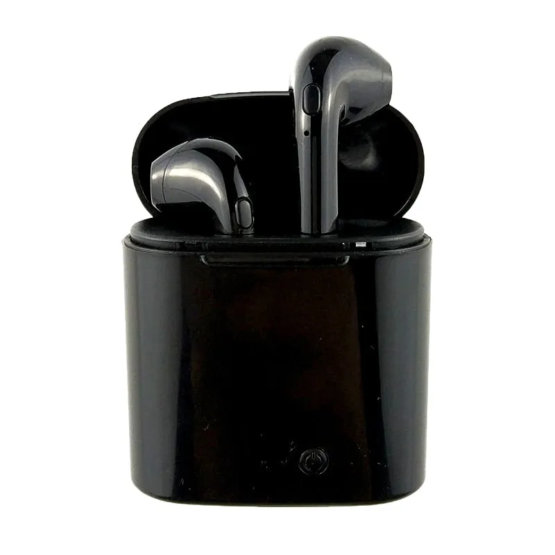 i7s Tws Wireless Bluetooth Earphones Mini Stereo Bass Earphone Earbuds Sport Headset with Charging Box for iPhone xiaomi Phone