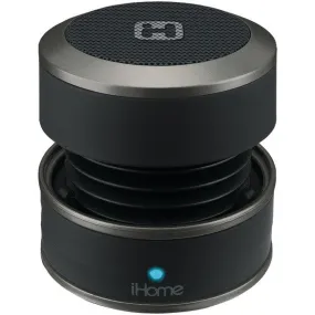IHOME iBT60BX Bluetooth(R) Rechargeable Mini Speaker System with Rubberized Finish