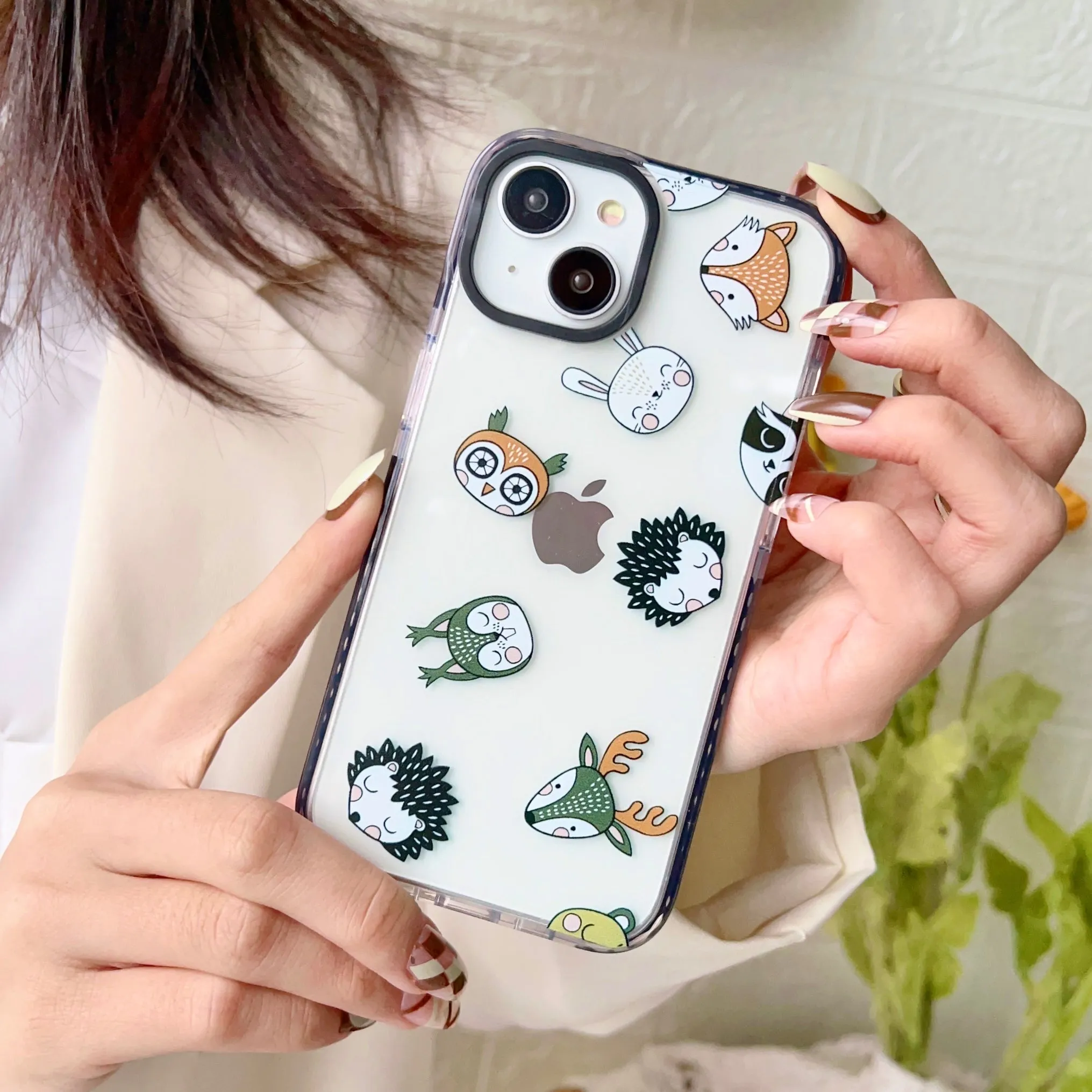 Impact Proof Silicon Case For iPhone ( Cute Design )