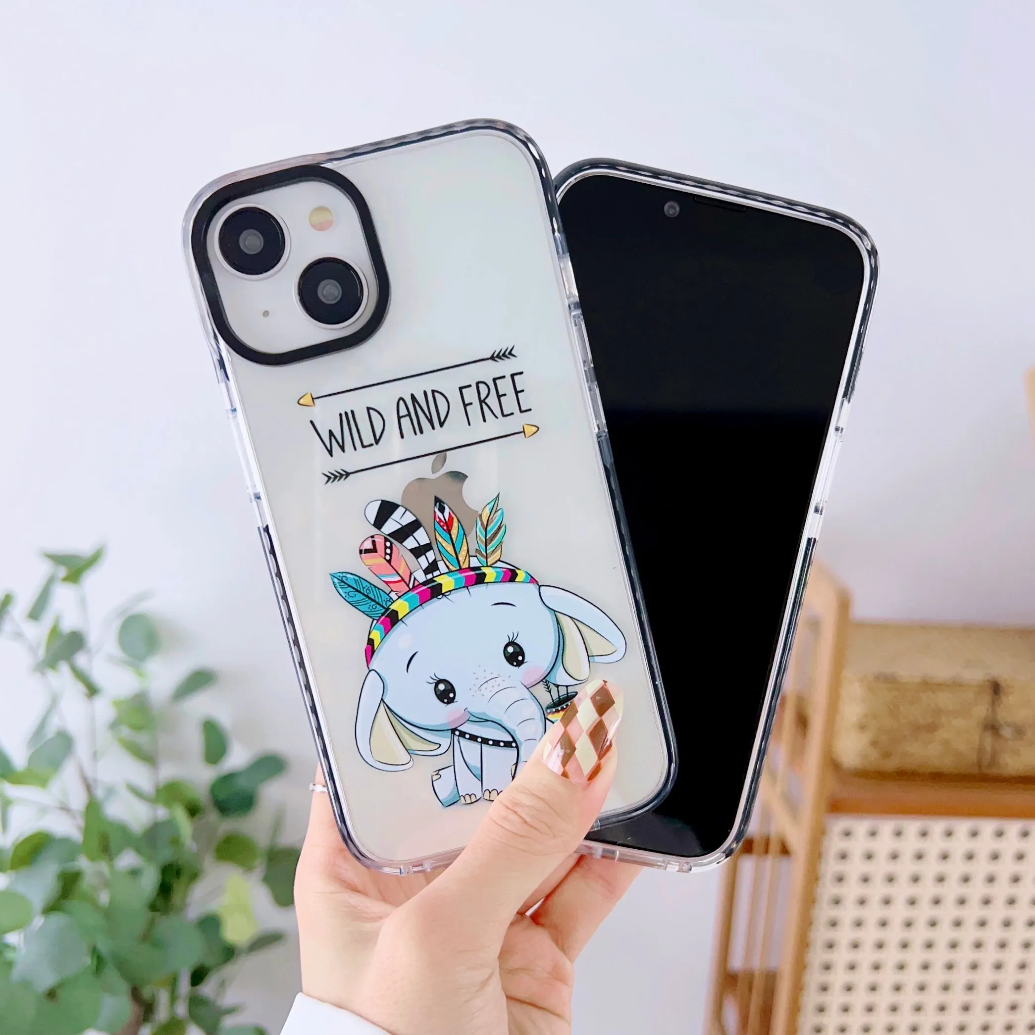 Impact Proof Silicon Case For iPhone ( Cute Design )